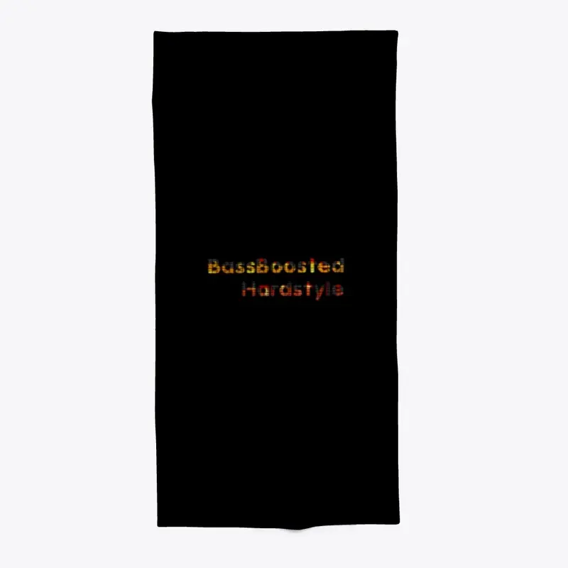 BassBoostedHardstyle Beach Towel