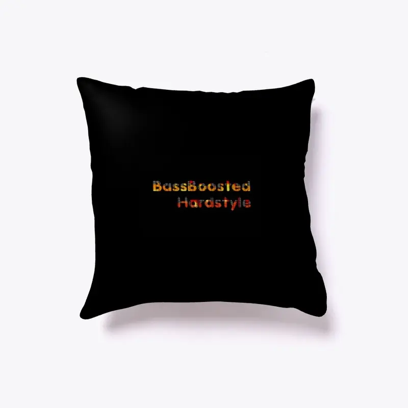 BassBoostedHardstyle Indoor Pillow